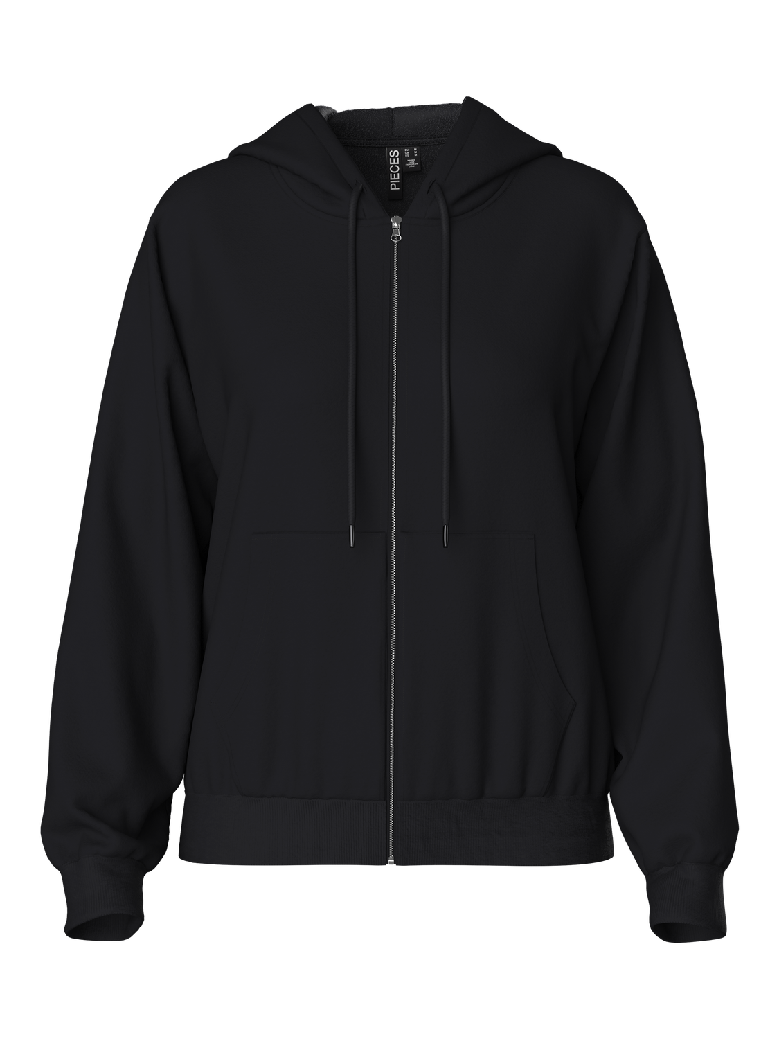 PCCHILLI Sweatshirt Zip - Black